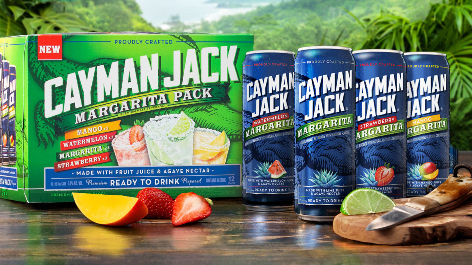 Discover More Legendary Tastes with Cayman Jack's New Margarita Pack