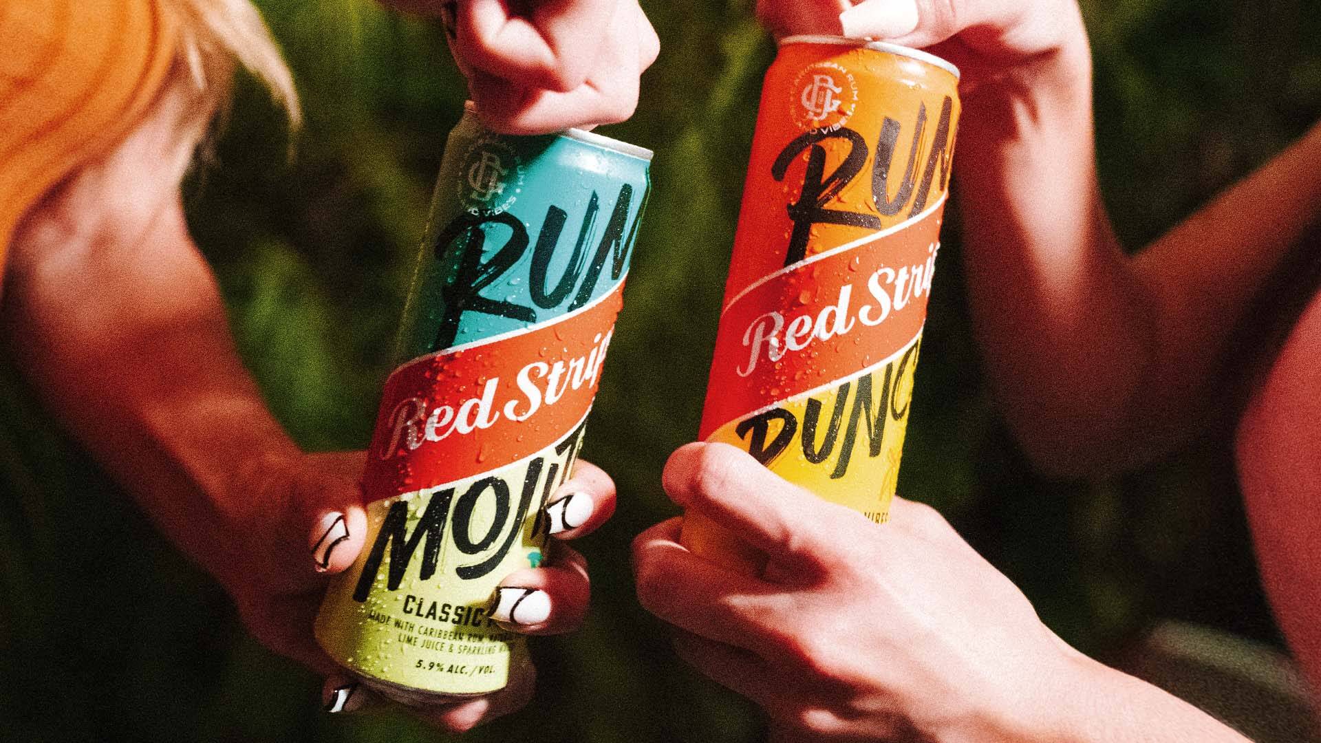 Turn Up The Vibe with Red Stripe Canned Rum Drinks